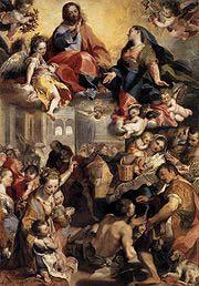 Federico Barocci Federico Barocci, Madonna del Popolo, 1579 Spain oil painting art